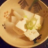 旬を楽しむ☆　蕪入り☆湯豆腐♪